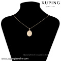 33161 Xuping simple coin gold pendant fashionable import jewelry from China without stone